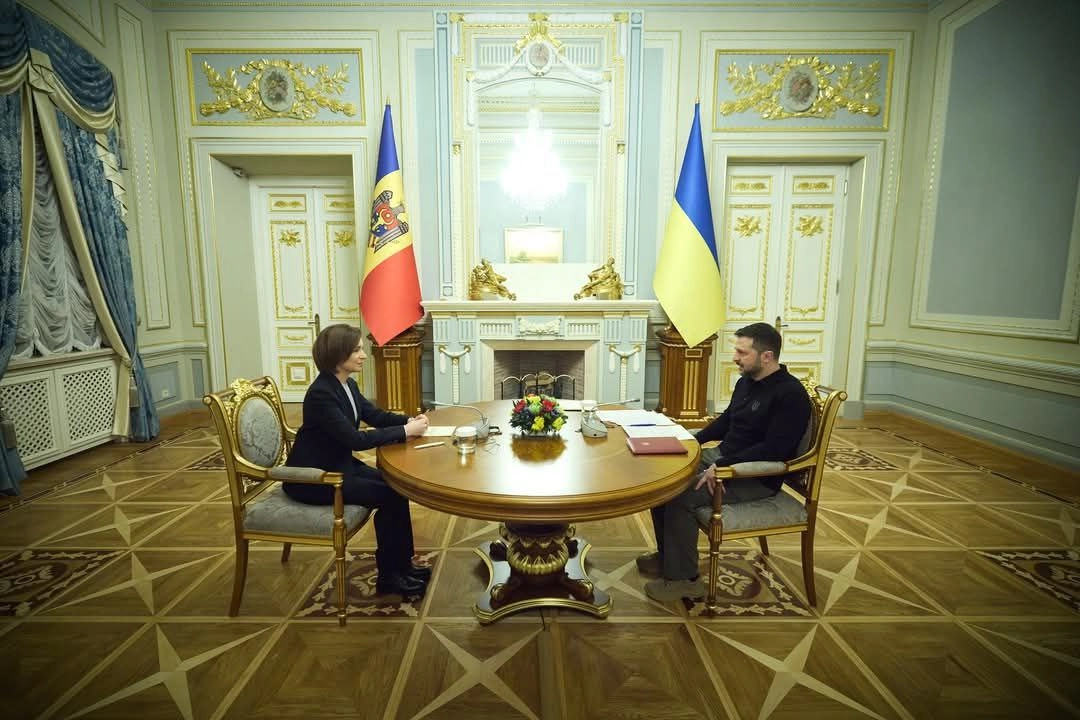 Мая Санду та Володимир Зеленський обговорюють енергетичну кризу