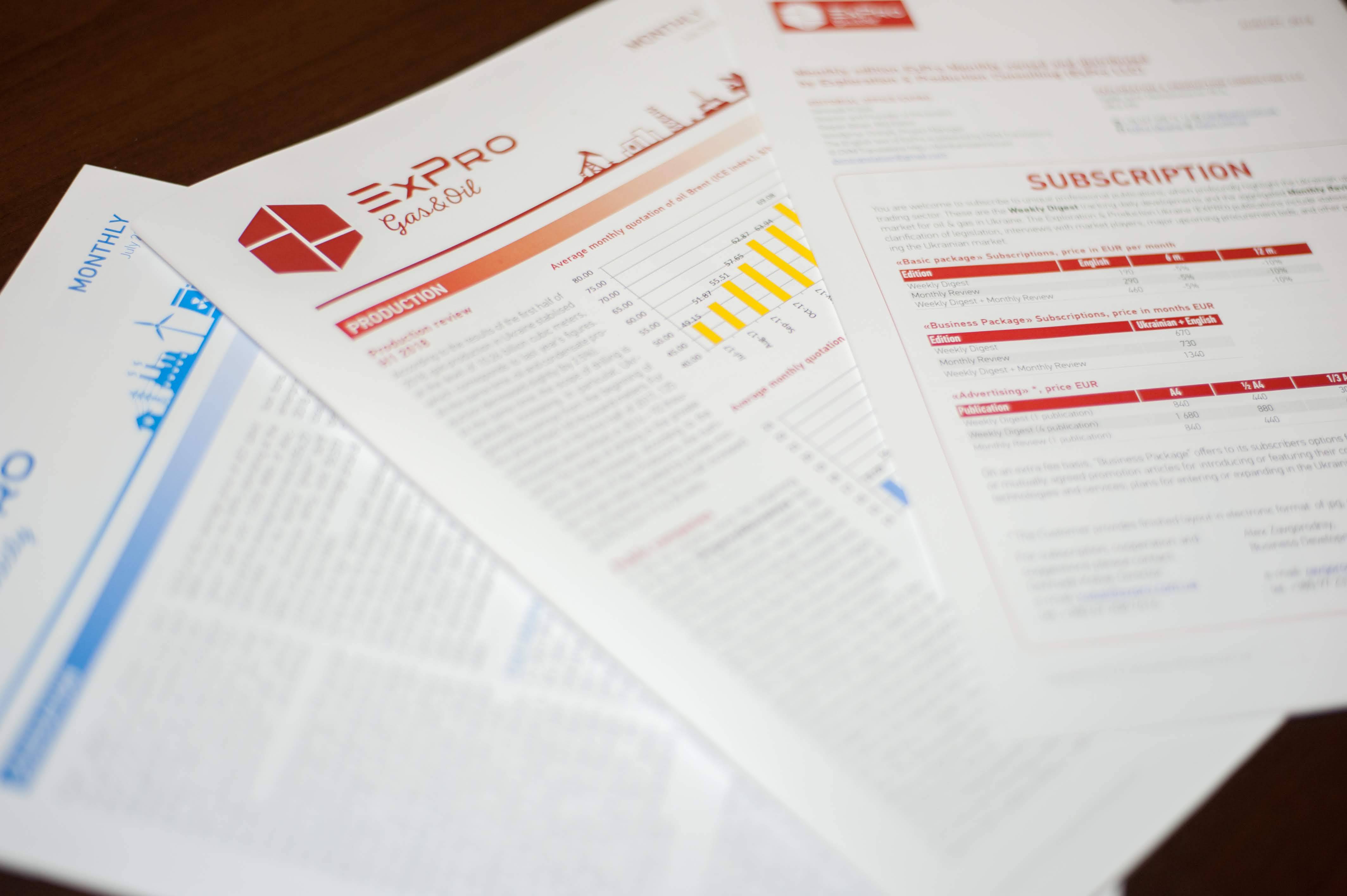 Analytical periodicals Expro Consulting